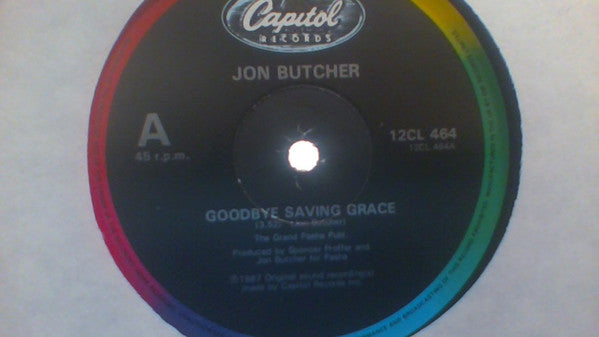 Jon Butcher : Goodbye Saving Grace (12", Single)