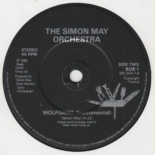 The Simon May Orchestra : The Olympic Track (7", Single)