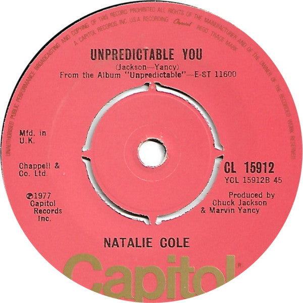 Natalie Cole : I've Got Love On My Mind (7", Single)