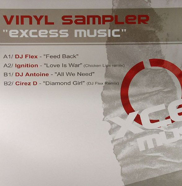 Various : Vinyl Sampler "Excess Music" (12", Smplr)