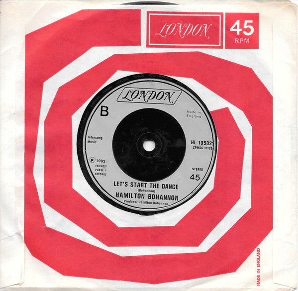 Hamilton Bohannon : Let's Start To Dance Again (7", Single, EMI)