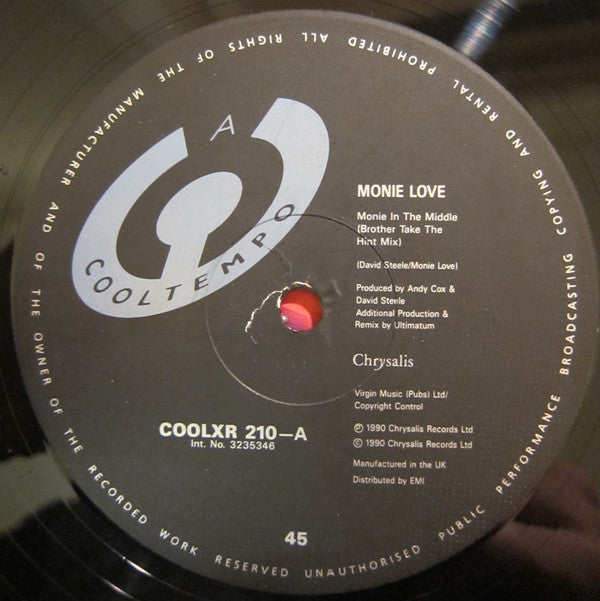 Monie Love : Monie In The Middle (The Remixes) (12")