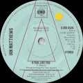 Iain Matthews : A Fool Like You (7", Promo)