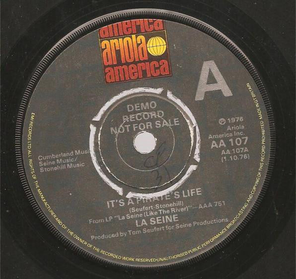 La Seine : It's A Pirate's Life (7", Single, Promo)