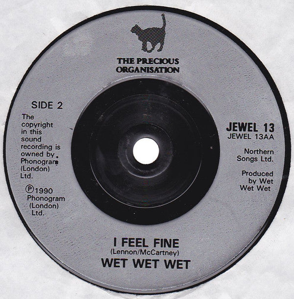 Wet Wet Wet : Stay With Me Heartache / I Feel Fine (7", Sil)