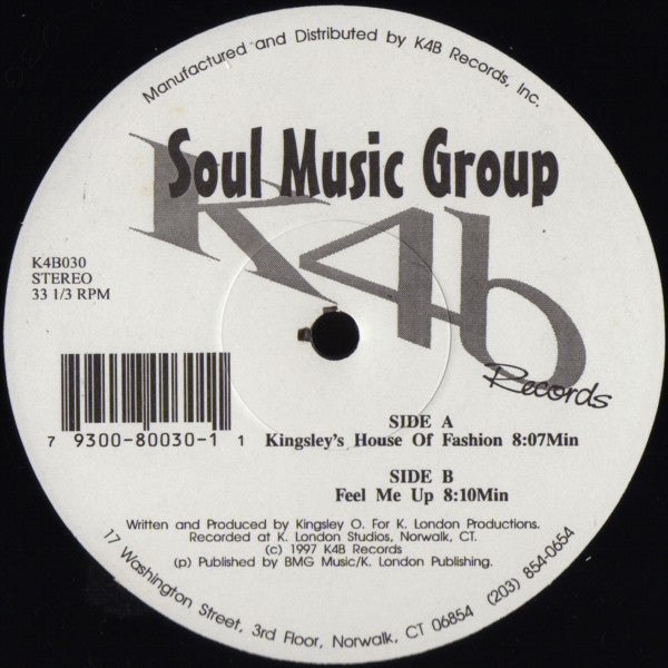 Soul Music Group : Kingsley's House Of Fashion (12")