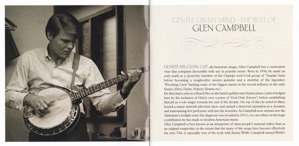 Glen Campbell : Gentle On My Mind: The Best Of Glen Campbell (CD, Comp)