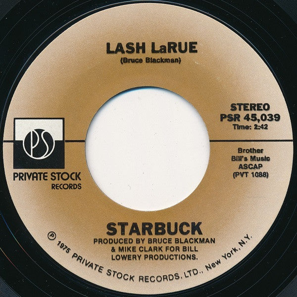 Starbuck (2) : Moonlight Feels Right (7", Styrene)