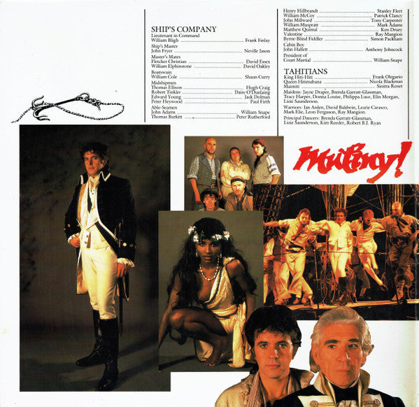 "Mutiny" Original London Cast, David Essex, Frank Finlay : Mutiny! (LP, Album)