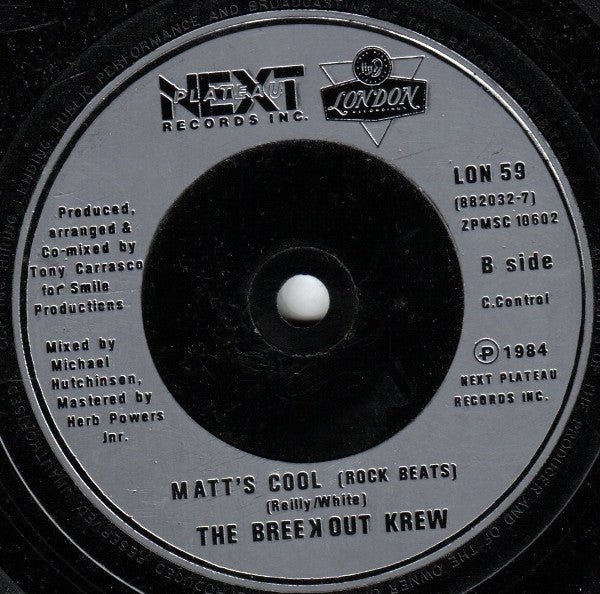 The Breekout Krew : Matt's Mood (7", Single)