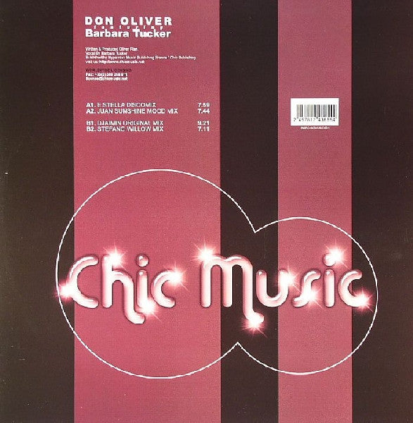 Don Oliver Featuring Barbara Tucker : Better (12")