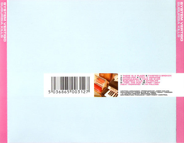 System Vertigo : Suburbia Kills (CD, Album)