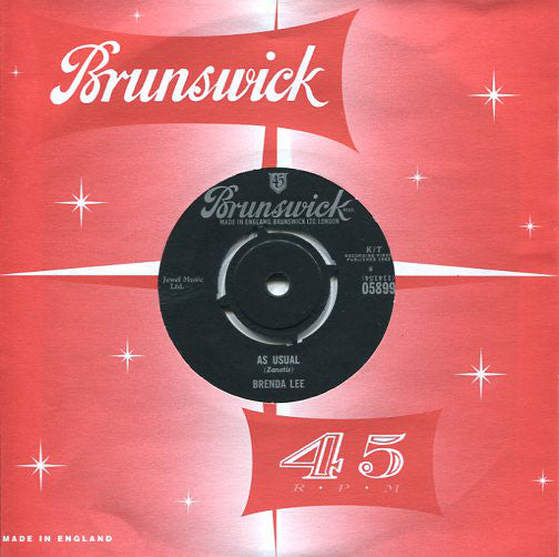 Brenda Lee : As Usual (7", Single)