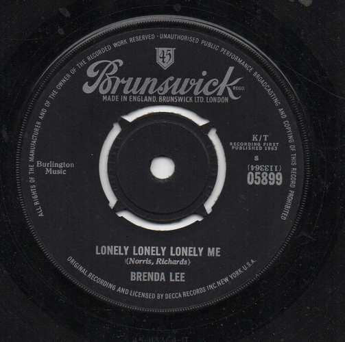 Brenda Lee : As Usual (7", Single)
