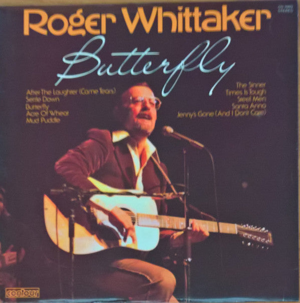 Roger Whittaker : Butterfly (LP, RE, Whi)
