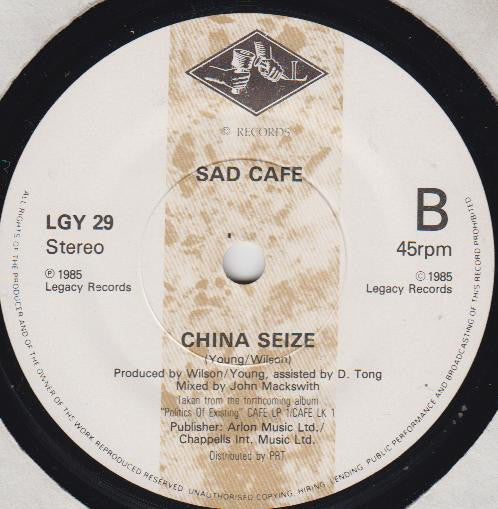 Sad Café : Refugees (7")