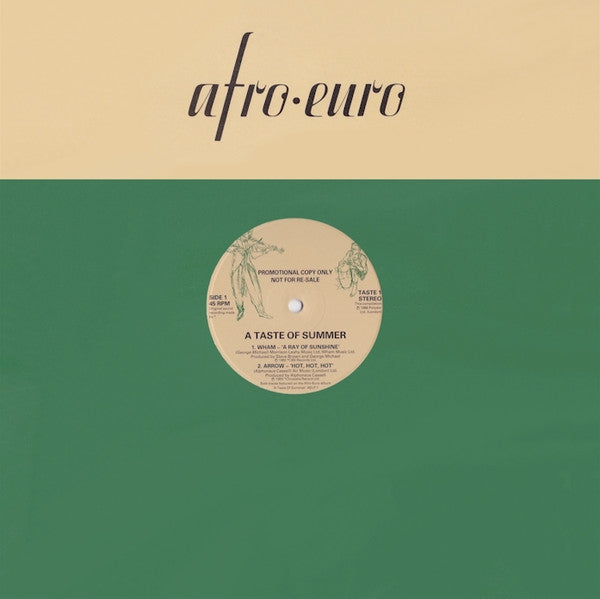 Various : A Taste Of Summer (12", Comp, Promo)