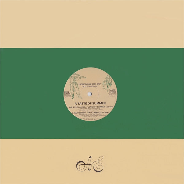 Various : A Taste Of Summer (12", Comp, Promo)