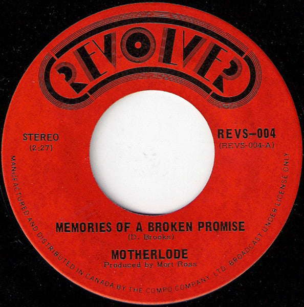 Motherlode (2) : Memories Of A Broken Promise / What Does It Take (To Win Your Love) (7")