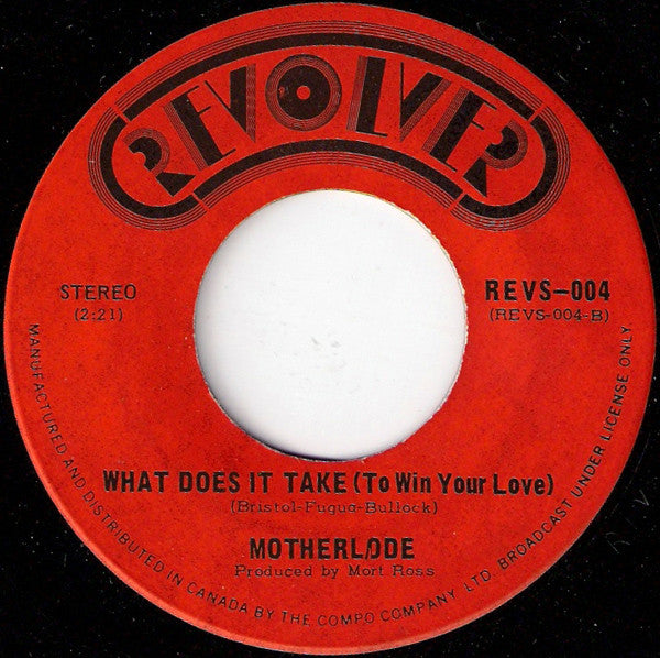 Motherlode (2) : Memories Of A Broken Promise / What Does It Take (To Win Your Love) (7")
