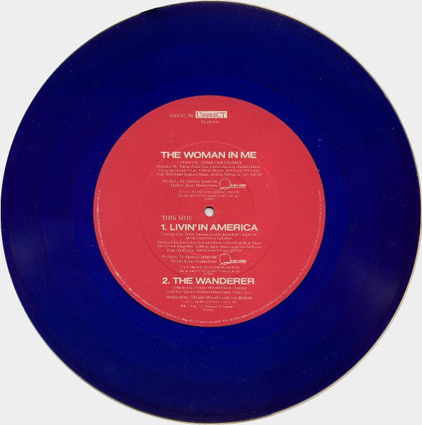 Donna Summer : The Woman In Me (12", Single, Ltd, Blu)