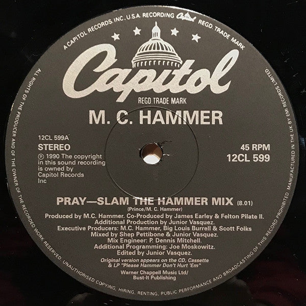MC Hammer : Pray (12")