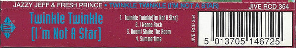 DJ Jazzy Jeff & The Fresh Prince : Twinkle Twinkle (I'm Not A Star) (CD, Single)