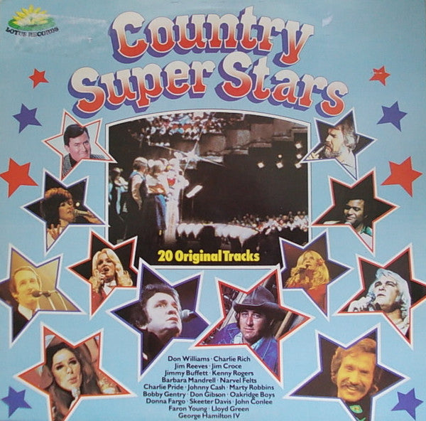 Various : Country Super Stars  (LP, Comp)