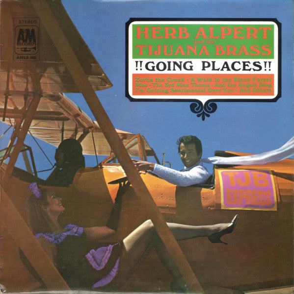 Herb Alpert & The Tijuana Brass : !!Going Places!! (LP, Album)