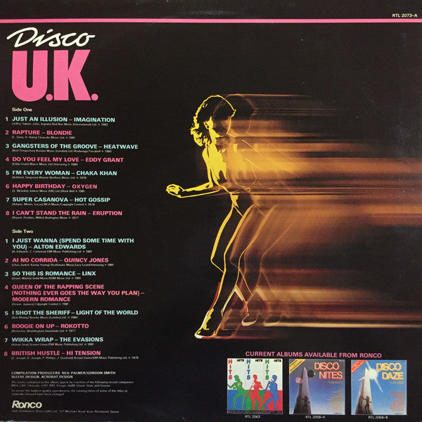 Various : Disco U.K. (LP, Comp)