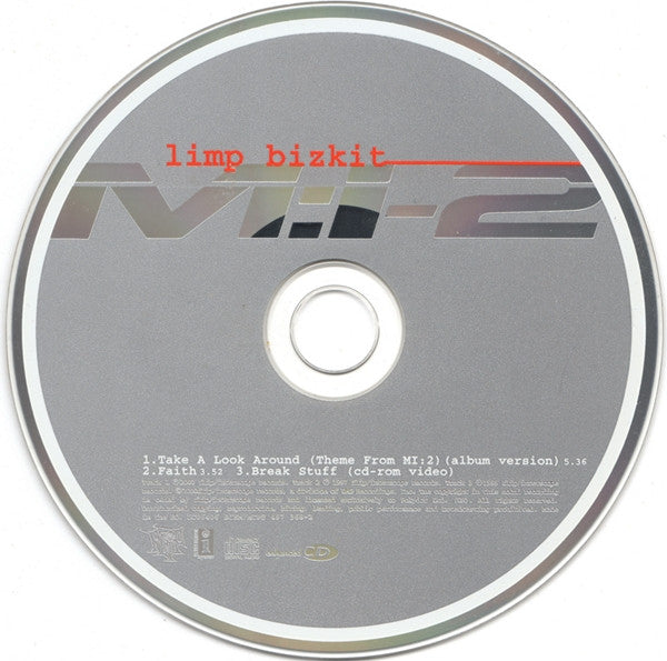 Limp Bizkit : Take A Look Around (Theme From MI : 2) (CD, Single, Enh, CD1)