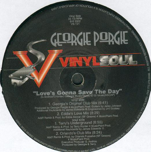 Georgie Porgie : Love's Gonna Save The Day (12")