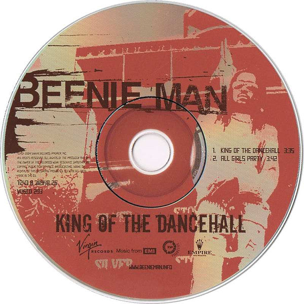Beenie Man : King Of The Dancehall (CD, Single)