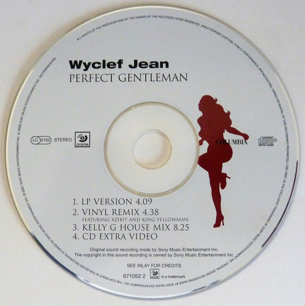 Wyclef Jean : Perfect Gentleman (CD, Single, Enh)