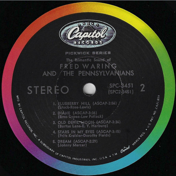 Fred Waring & The Pennsylvanians : The Romantic Sound Of Fred Waring And The Pennsylvanians (LP)