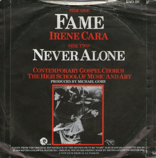 Irene Cara : Fame (7", Single, Sil)