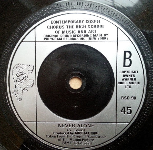 Irene Cara : Fame (7", Single, Sil)