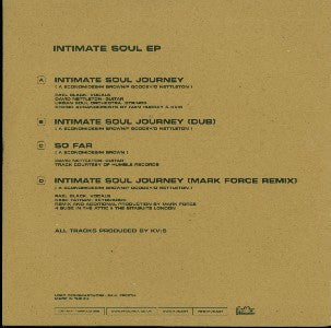 KV5 : Intimate Soul EP (2x10", EP)
