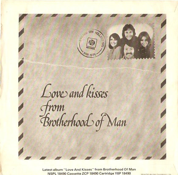 Brotherhood Of Man : My Sweet Rosalie (7", Single, Pus)