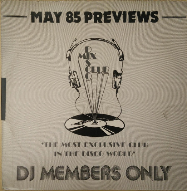 Various : May 85 Previews (LP, Comp)