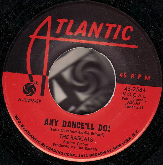 The Rascals : A Ray Of Hope / Any Dance'll Do! (7", Single, SP )