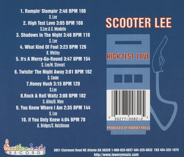Scooter Lee : High-Test Love (CD, Album)