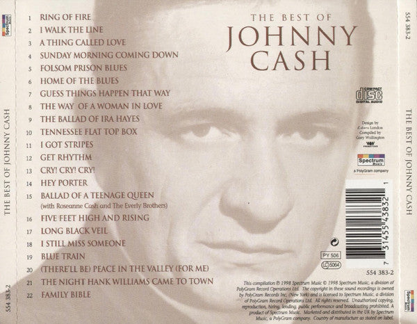 Johnny Cash : The Best Of Johnny Cash (CD, Comp)