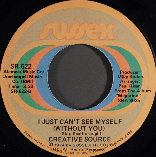 Creative Source : Keep On Movin' (7", Single)