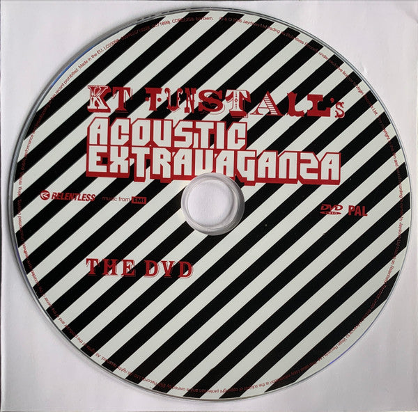 KT Tunstall : KT Tunstall's Acoustic Extravaganza (CD, Album, Dig + DVD, PAL)