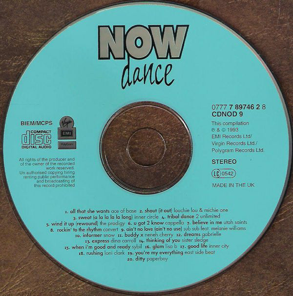 Various : Now Dance 93 (CD, Comp)