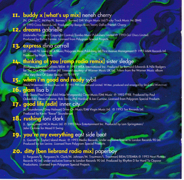Various : Now Dance 93 (CD, Comp)