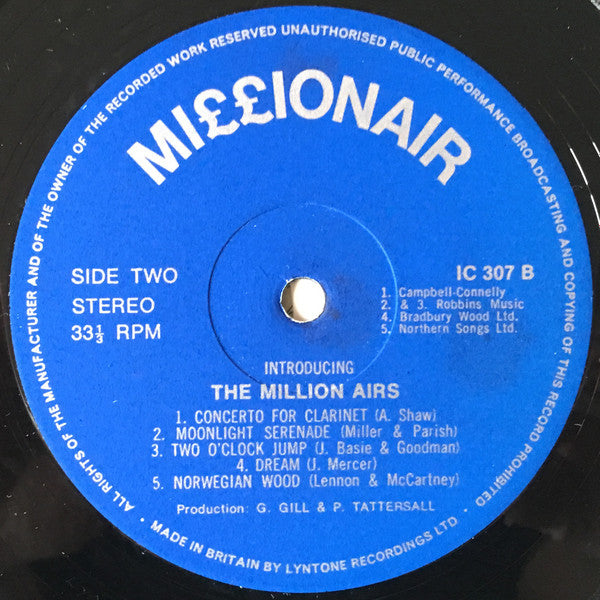 The New Million Airs Orchestra : Introducing The Million Airs Orchestra (LP, Album)