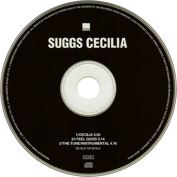 Suggs : Cecilia (CD, Single, CD1)