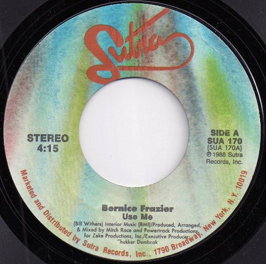 Bernice Frazier : Use Me (7")